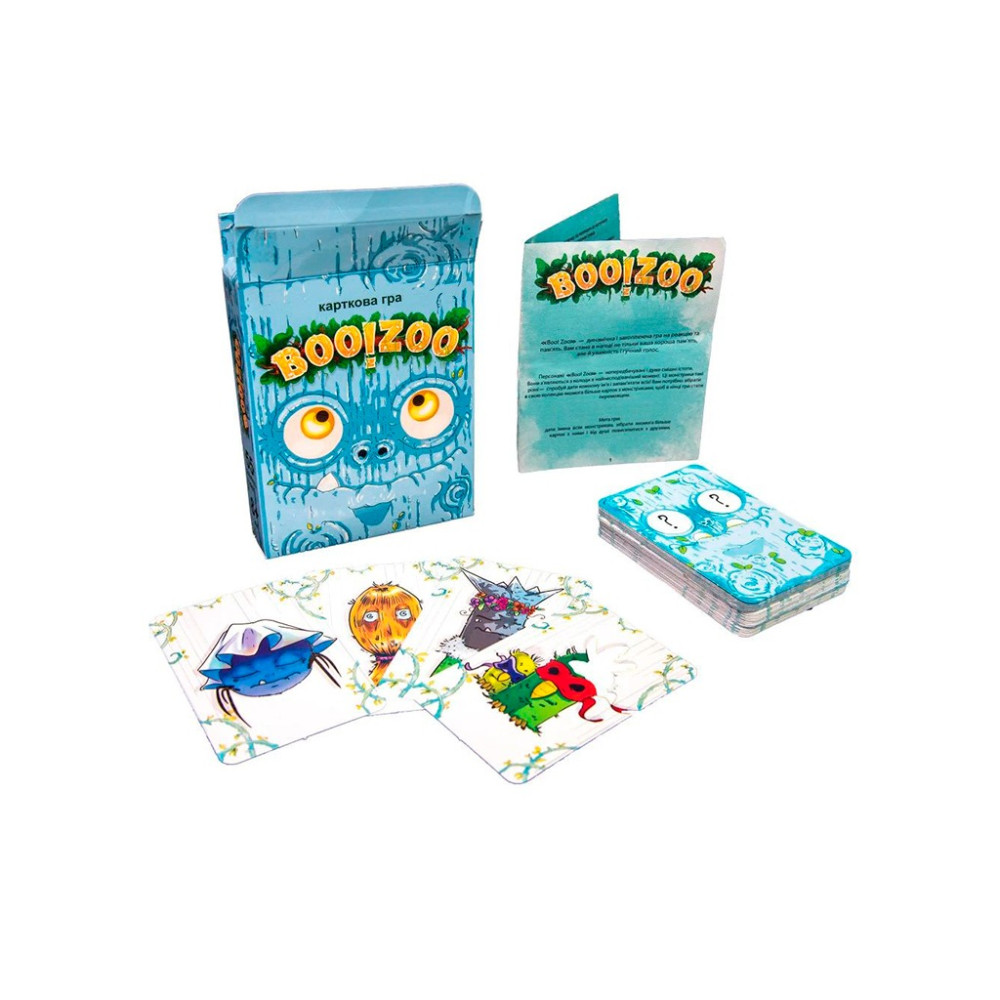 Настільна гра "BOO!ZOO" 30219 (укр), в коробці - 0