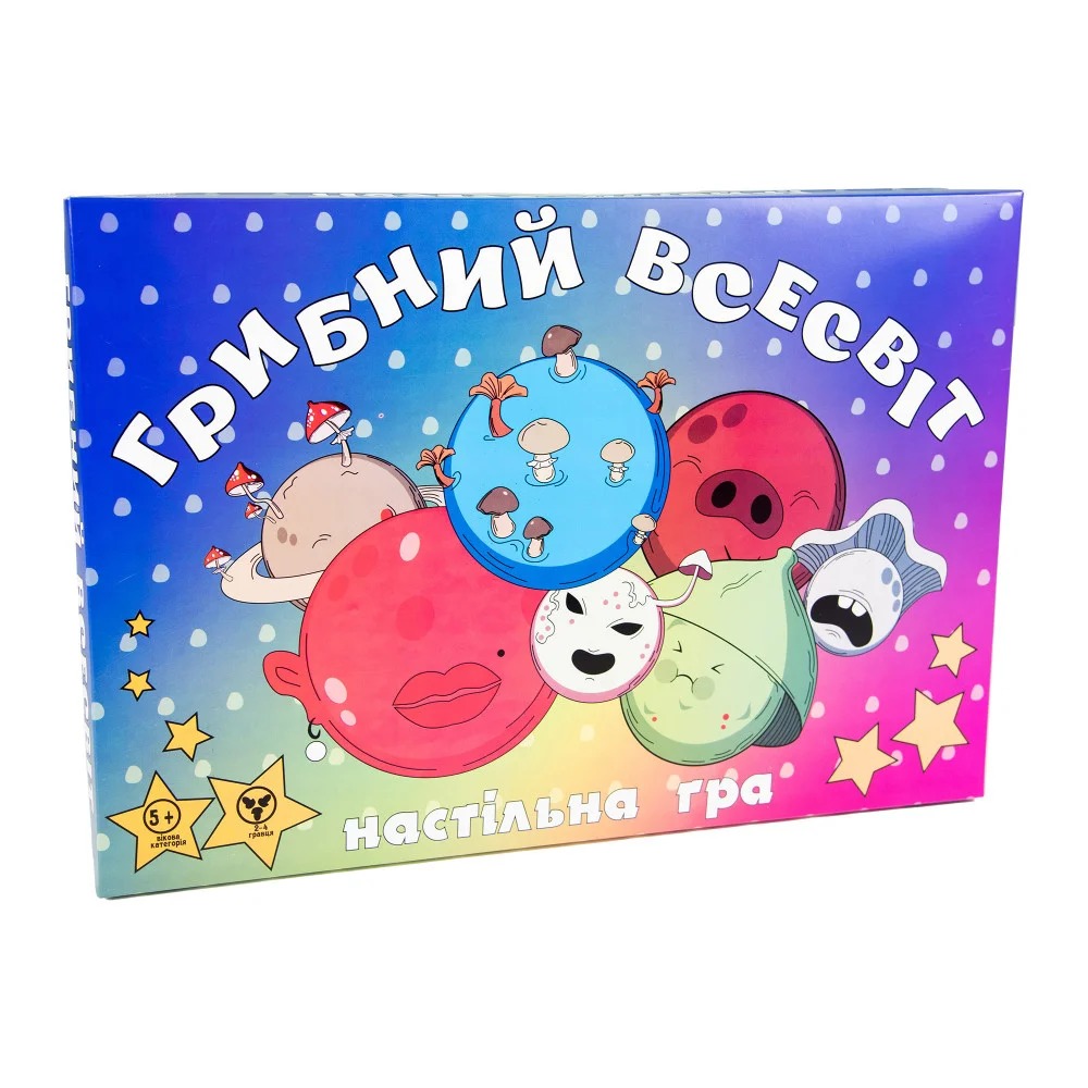 Настільна гра "Грибний всесвіт" 30337 (укр), в коробці