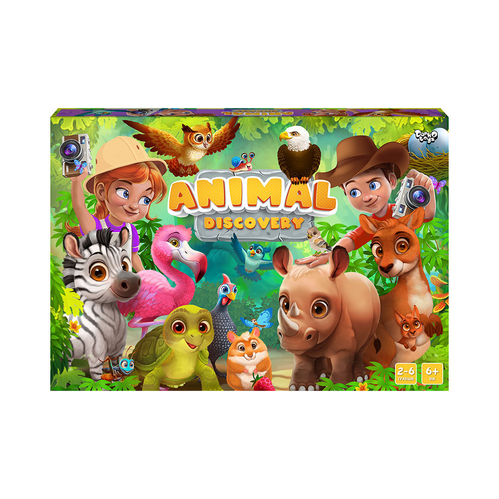 Настільна гра "Animal Discovery" укр