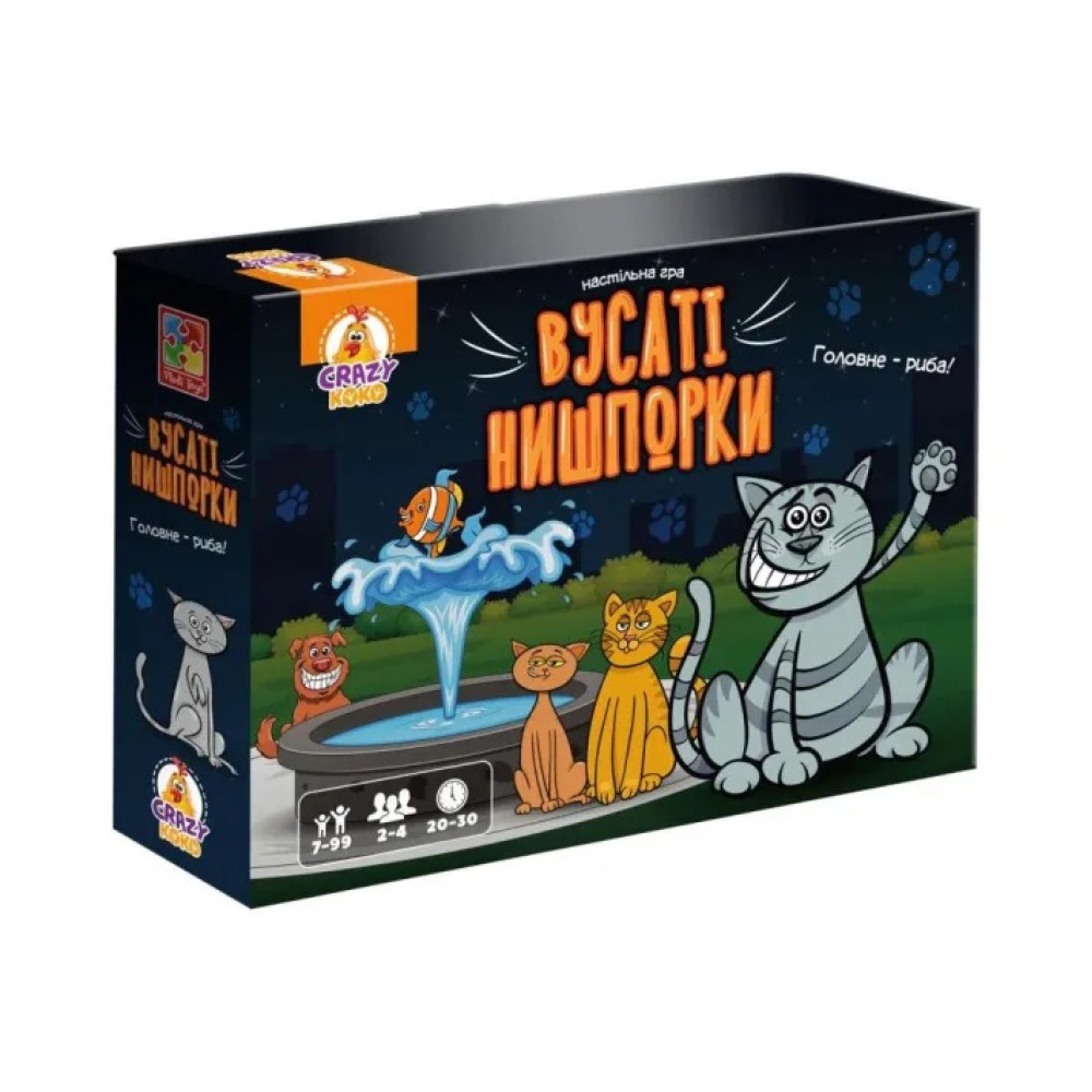 Настільна гра-бродилка Vladi Toys "Вусаті нишпорки"