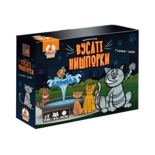 Настільна гра-бродилка Vladi Toys "Вусаті нишпорки"