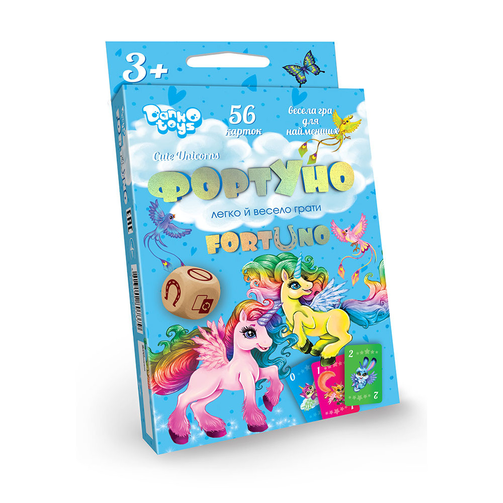Настільна гра "ФортУно Cute Unicorns"