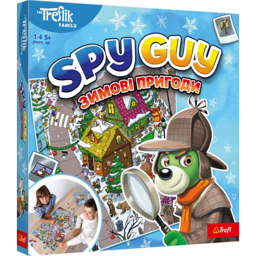 Настільна гра Spy Guy Зимові пригоди Trefl