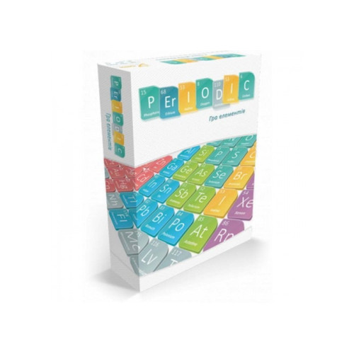 Настільна гра Таблиця Менделєєва Periodic: Гра елементів (Periodic: A Game of The Elements) (укр)