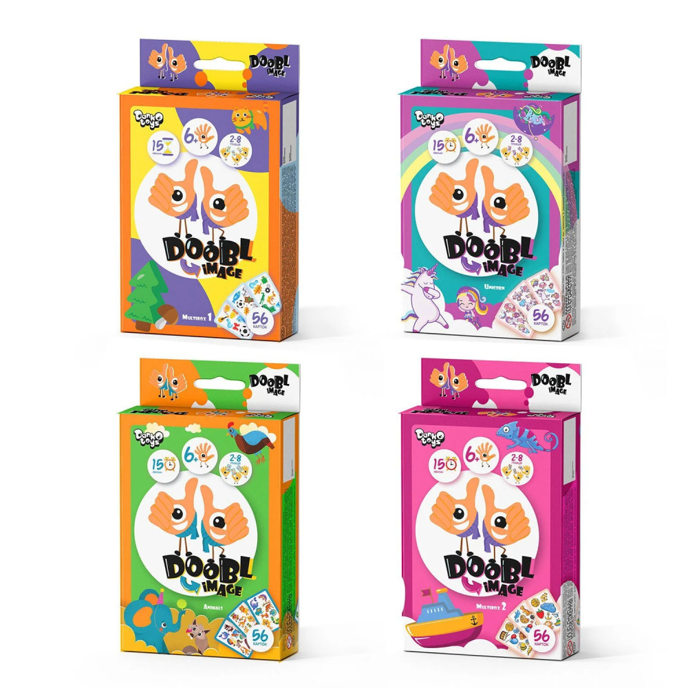 Настільна розважальна гра "Doobl Image" міні