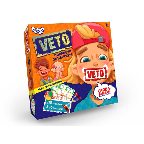 Настільна розважальна гра "VETO"
