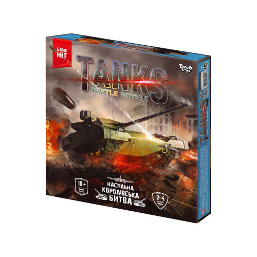 Настільна тактична гра "Tanks Battle Royale"