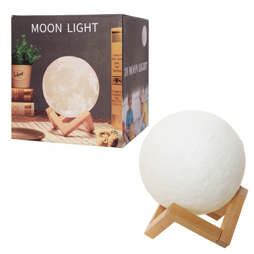 Нічник 3D Moon Light 15 см