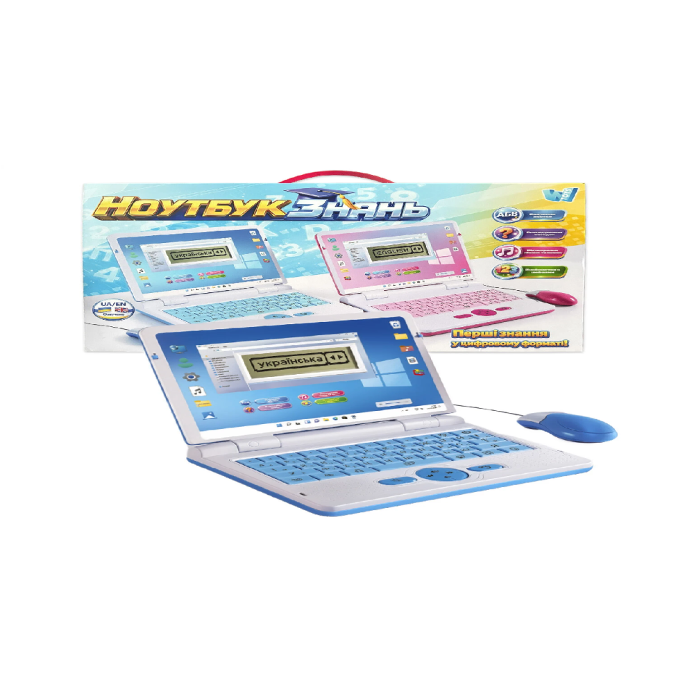 Ноутбук знань 73693 (24/2)  “WToys”, ОЗВУЧУВАННЯ УКР. ТА АНГ