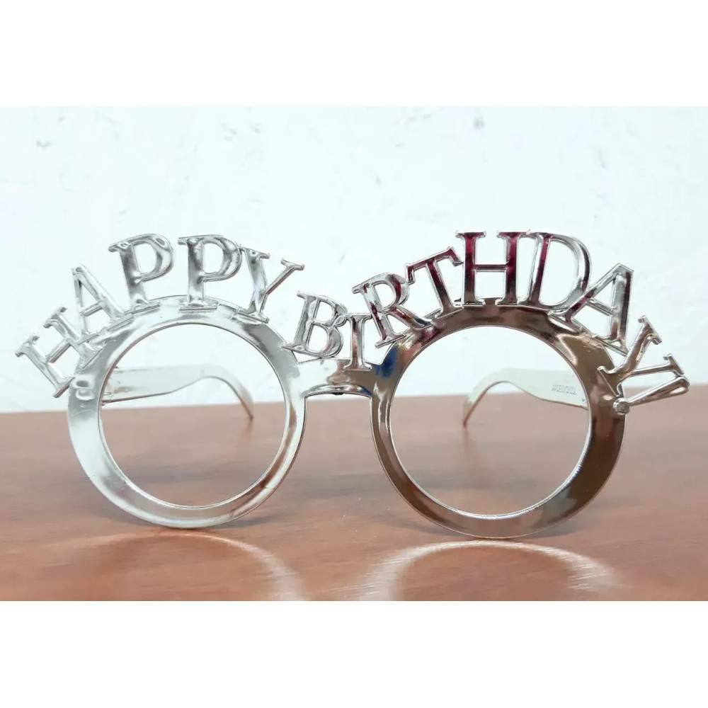 Окуляри Happy birthday срібло 15814