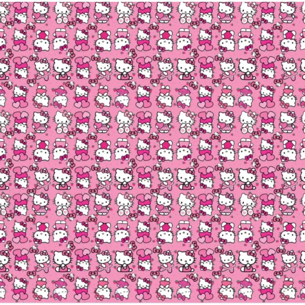 Пакувальний папір (5 листів) "Hello Kitty Кітті" (70x100 см)