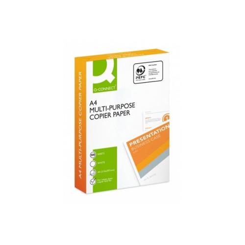 Папір офісний Q-connect А4 75 г/м2 500 аркушів