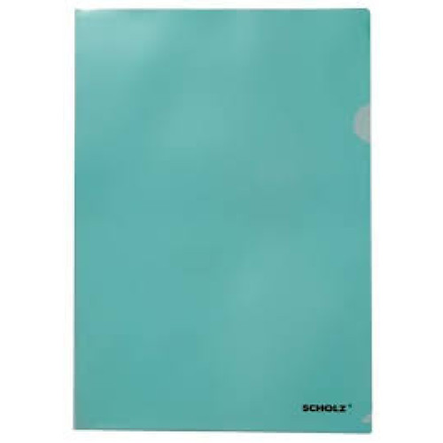 папка-куток, A4, PP 180мкн, зел., 01310-04, SOZ