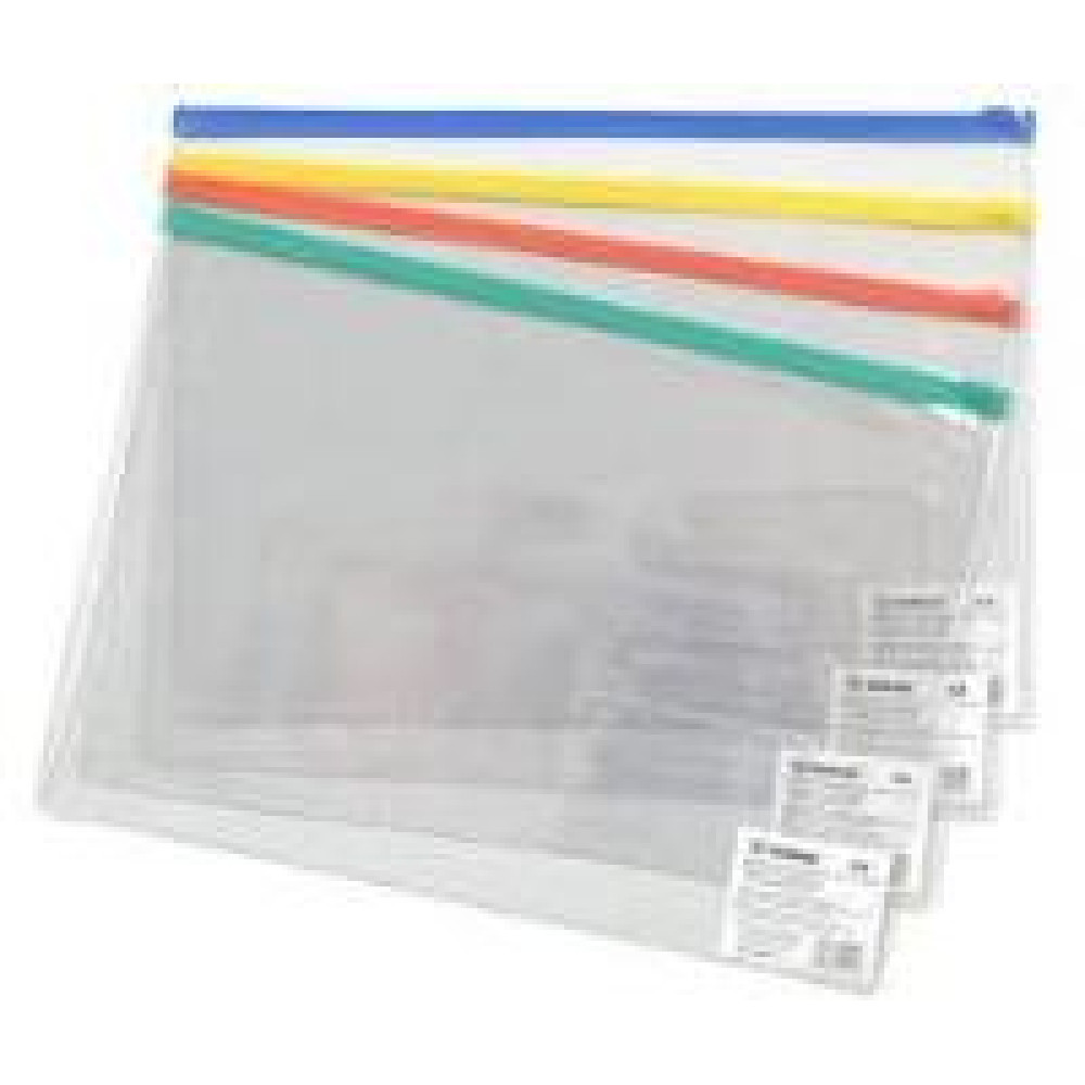 папка на блискавці, А4, PVC 200мкн, 5015,  NORMA - 0