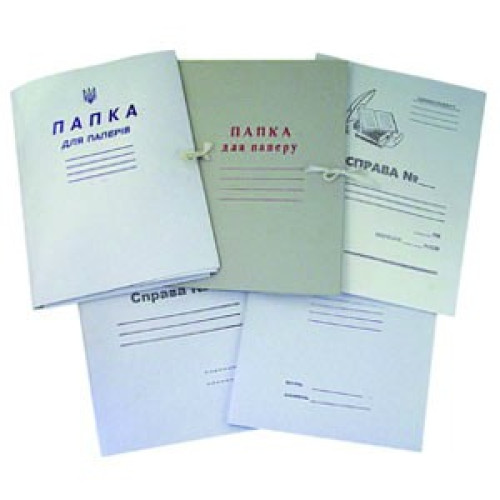 Папка-швидкозшивач картонна Справа (50) 00001112
