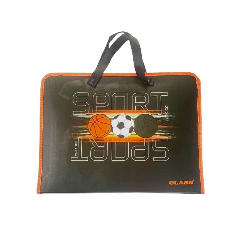 Папка з ручками CLASS Sport 350x255x45 мм