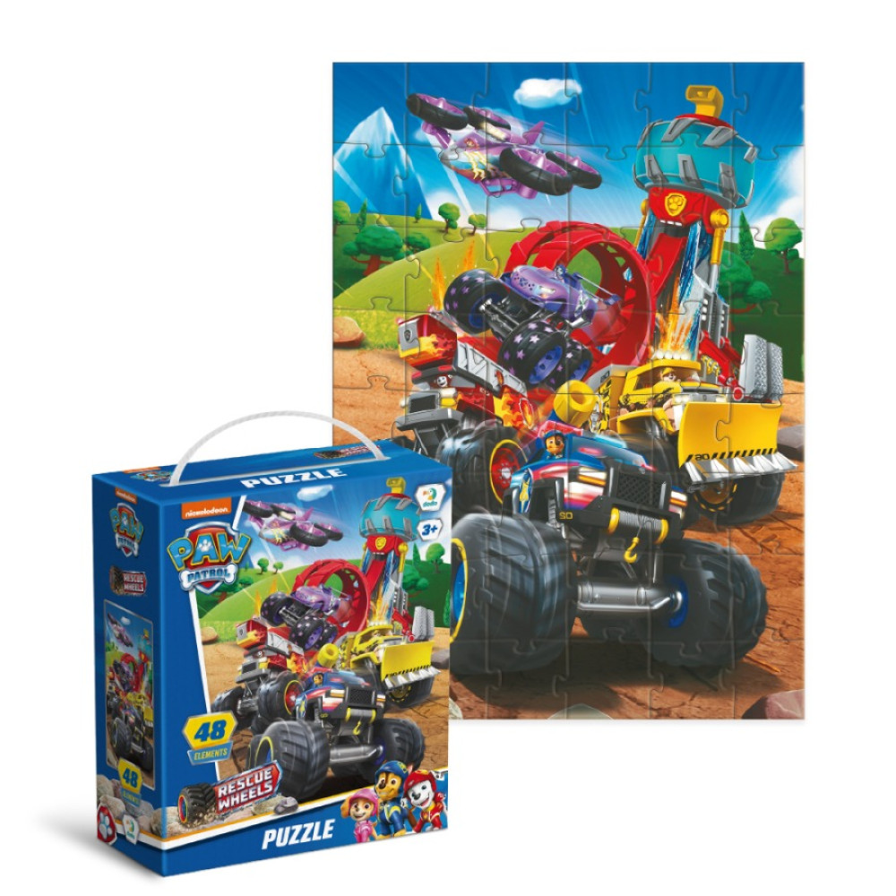 Пазл на 48 ел «Rescue Wheels»