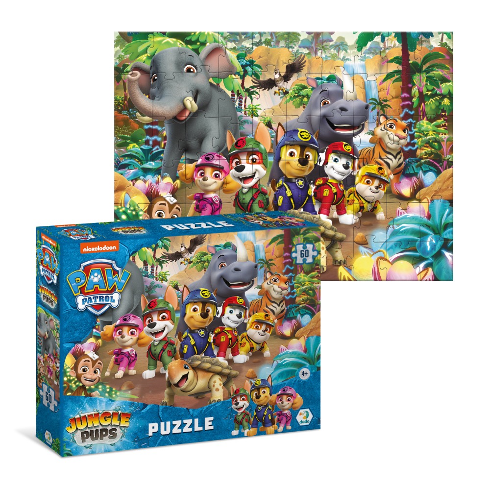 Пазл на 60 елементів «Paw Patrol. Jungle Pups»