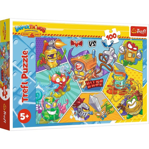 Пазли "Таємні шпигуни" (100 елм) Trefl