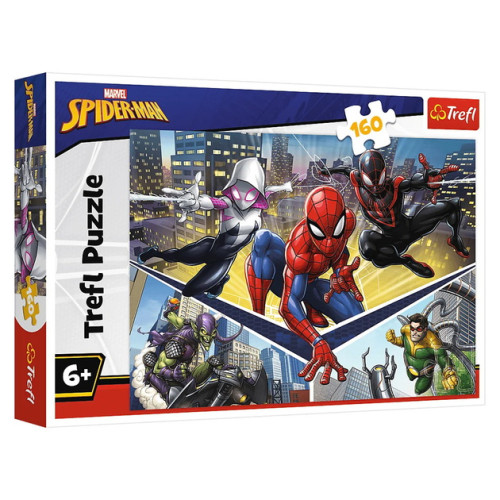 Пазли "160" Spiderman Сила людини-павука Trefl 15422