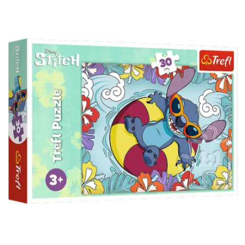 Пазли "30" Lilo&Stitch У відпустці Trefl 18305