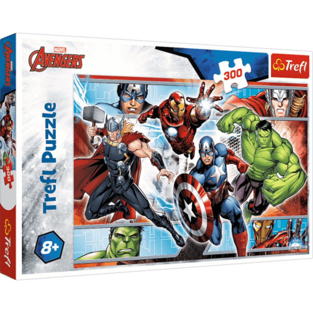 Пазли - (300 елм.) - "Месники" / MARVEL / Trefl