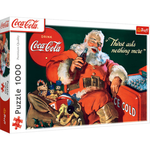 Пазли "1000 Lic" Coca-Cola Подарунки від Санта Клауса Trefl