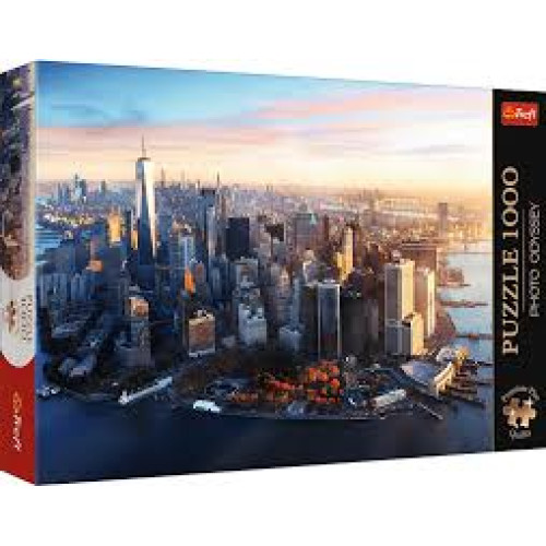 Пазли "1000 Premium Plus" Манхеттен, Нью-Йорк 08286