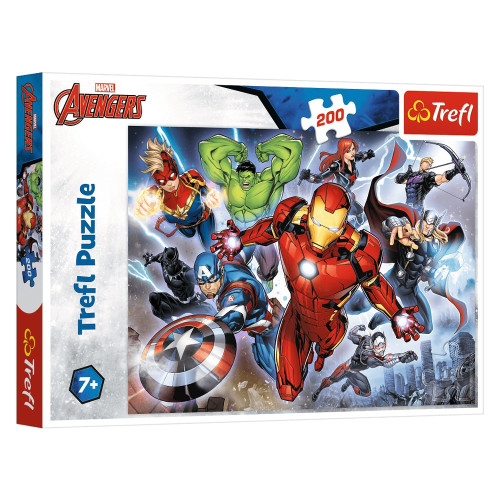 Пазли "200" The Avengers Могутні Месники Trefl