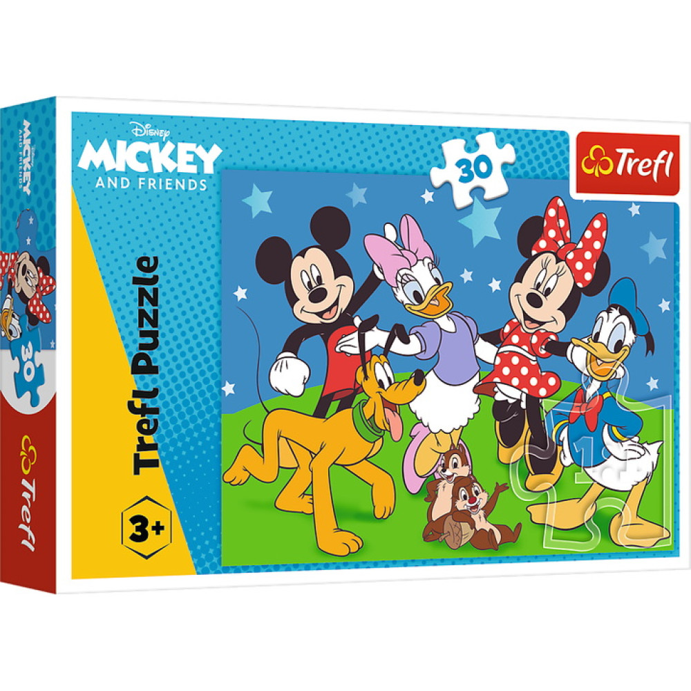 Пазли "30" Mickey&friends Мишачі справи Trefl