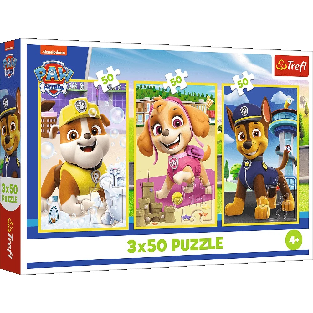 Пазли "3x50" Paw Patrol Наші собаки