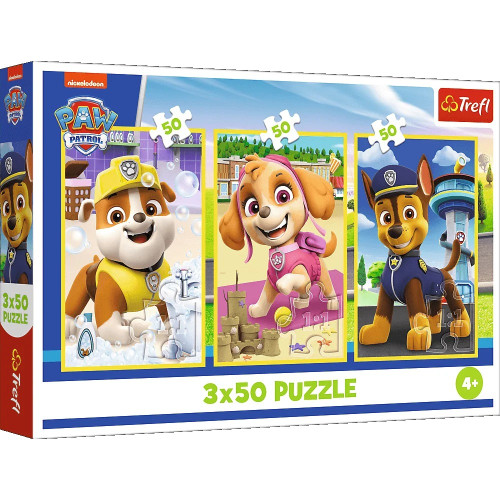 Пазли "3x50" Paw Patrol Наші собаки