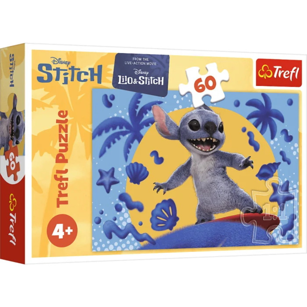 Пазли "60" Disney Stitch The Movie День зі Стічем Trefl