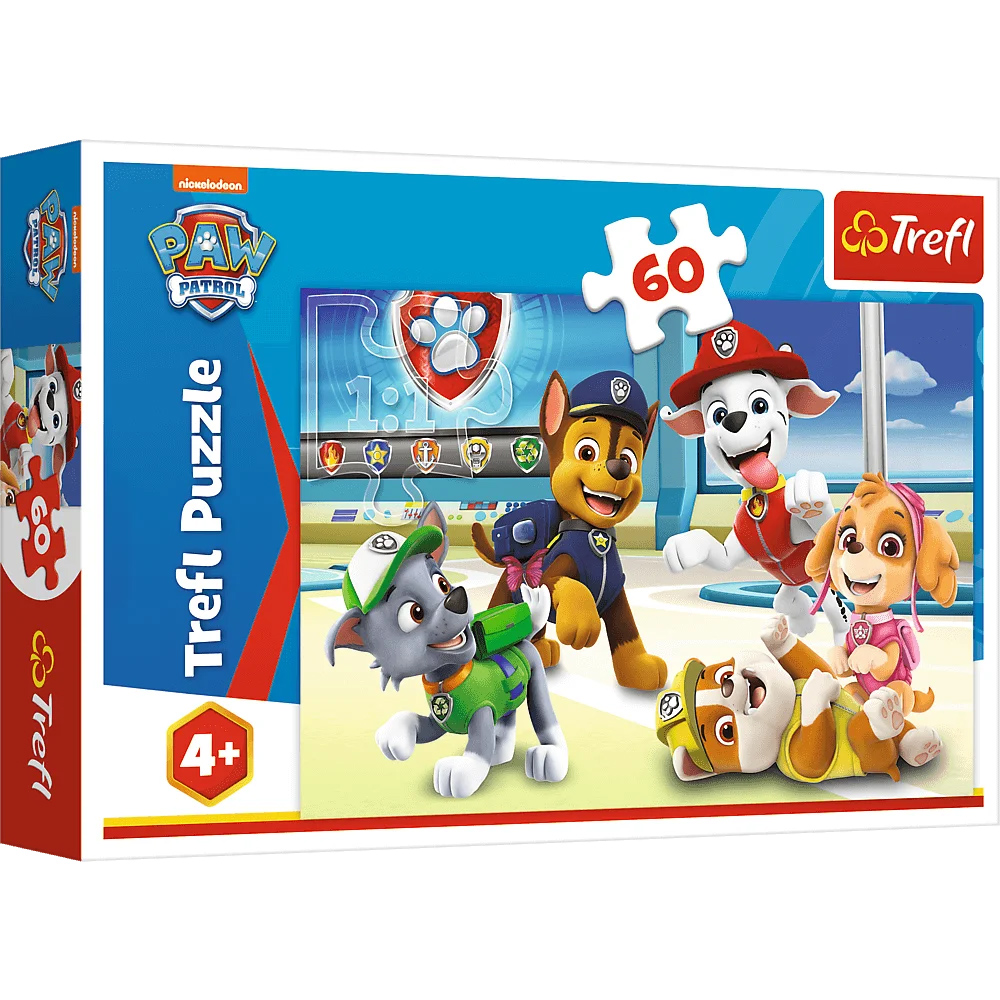 Пазли "60" Paw Patrol В світі цуценят Trefl