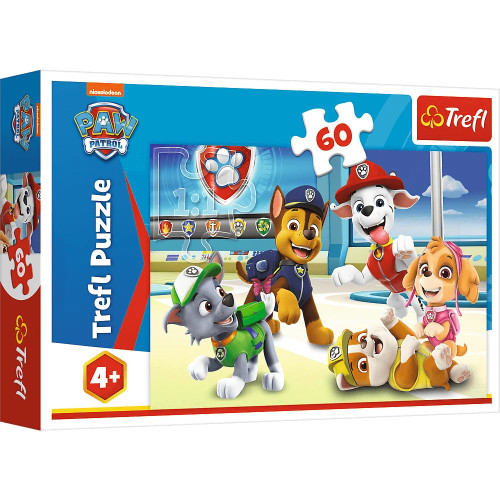 Пазли "60" Paw Patrol В світі цуценят Trefl