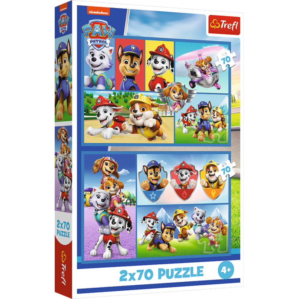 Пазли "2x70" Paw Patrol Правила патруля Trefl