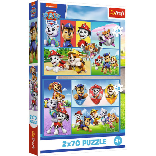 Пазли "2x70" Paw Patrol Правила патруля Trefl