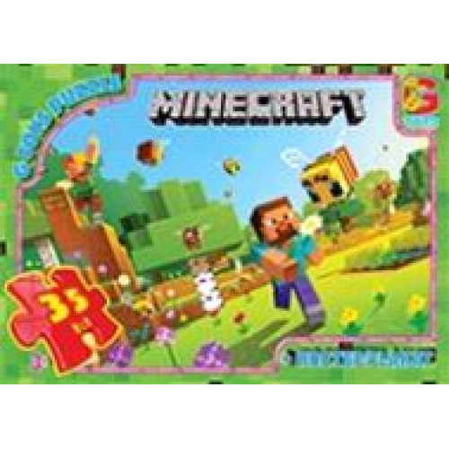 Пазли ТМ "G-Toys" із серії  "Minecraft" (Майнкрафт), 35 ел.