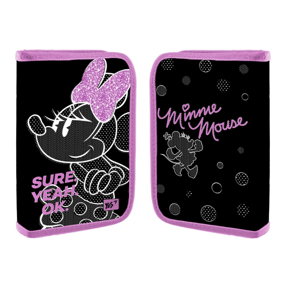 Пенал твердий YES одинарний з двома клапанами HP-04 Minnie Mouse 533127