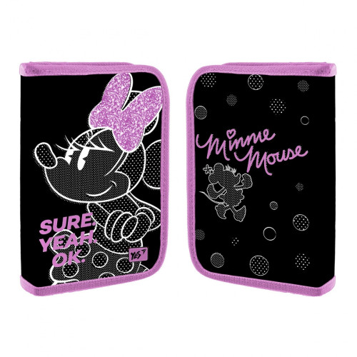 Пенал твердий YES одинарний з двома клапанами HP-04 Minnie Mouse 533127