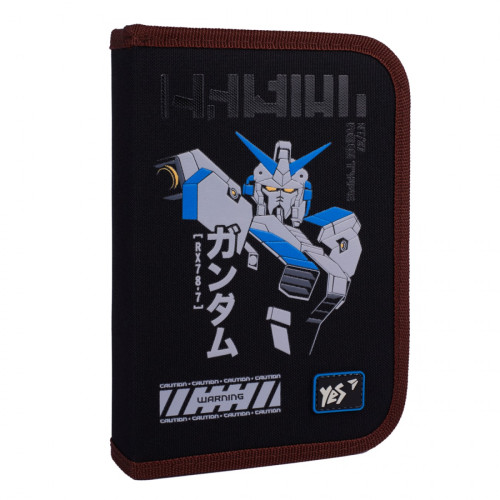 Пенал твердий YES одинарний з клапаном HP-03 Cyborg Hunter 533620