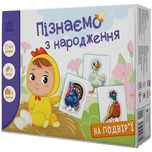 Пізнаємо з народження : На подвір'ї (у)(264) А264014У