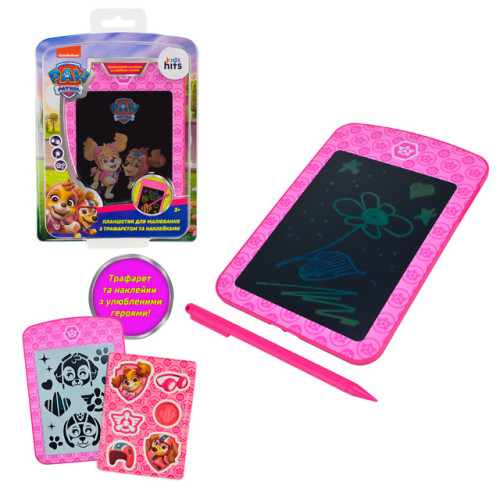 Планшет для малювання Paw Patrol арт. KH74/002L(40шт) LCD ек