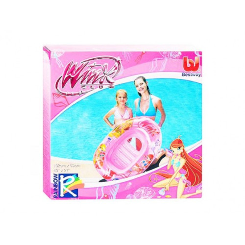Плотик (12шт) WINX, прозоре вікно, 102-69см, 3-6 років, в кор-ці, 28-27-4см