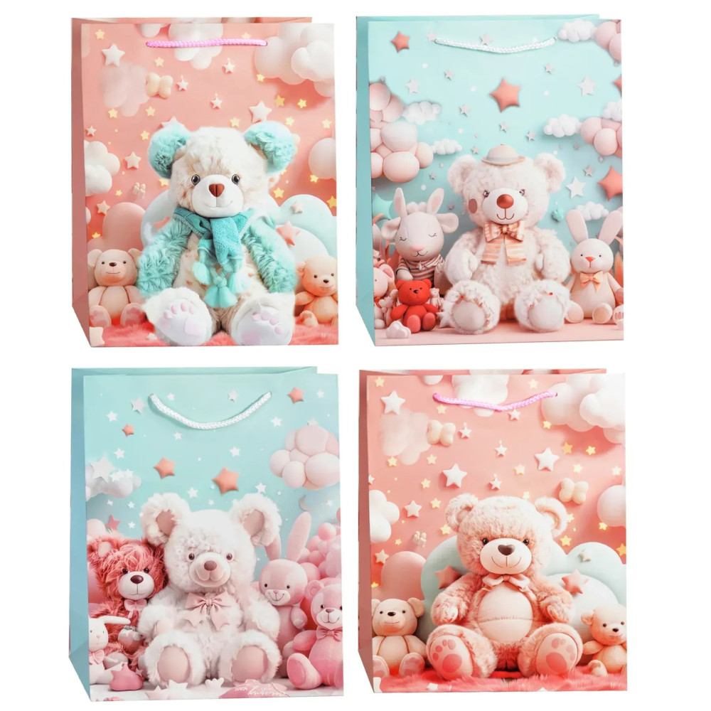 Подарунковий паперовий пакет S (18x23x8 см) 5505S