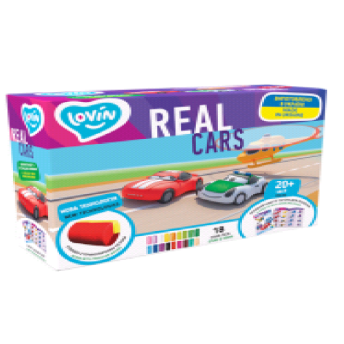 Real Сars TM Lovin Набір для ліплення з тістом