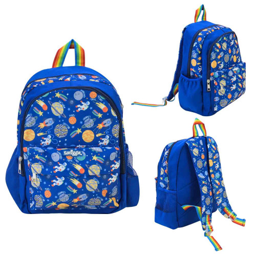 Рюкзак дитячий Космос 36x25см синій