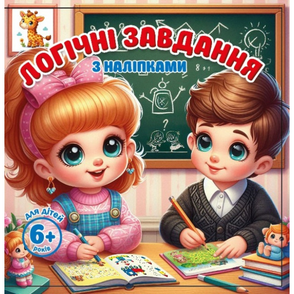 Розмальовка з аплікацією, ф.100х100 мм 25203