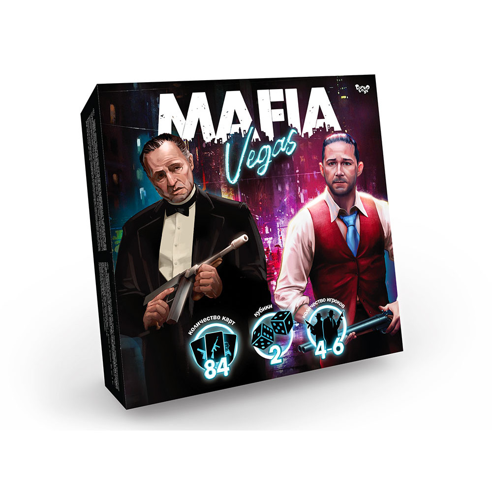 Розважальна гра "MAFIA. Vegas", укр, DT095