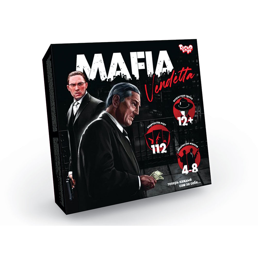 Розважальна гра "MAFIA Vendetta" укр (10) MAF-01-01U